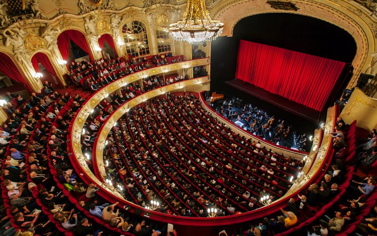 Komische Oper Berlin: Blick auf den Saal © Gunnar Geller